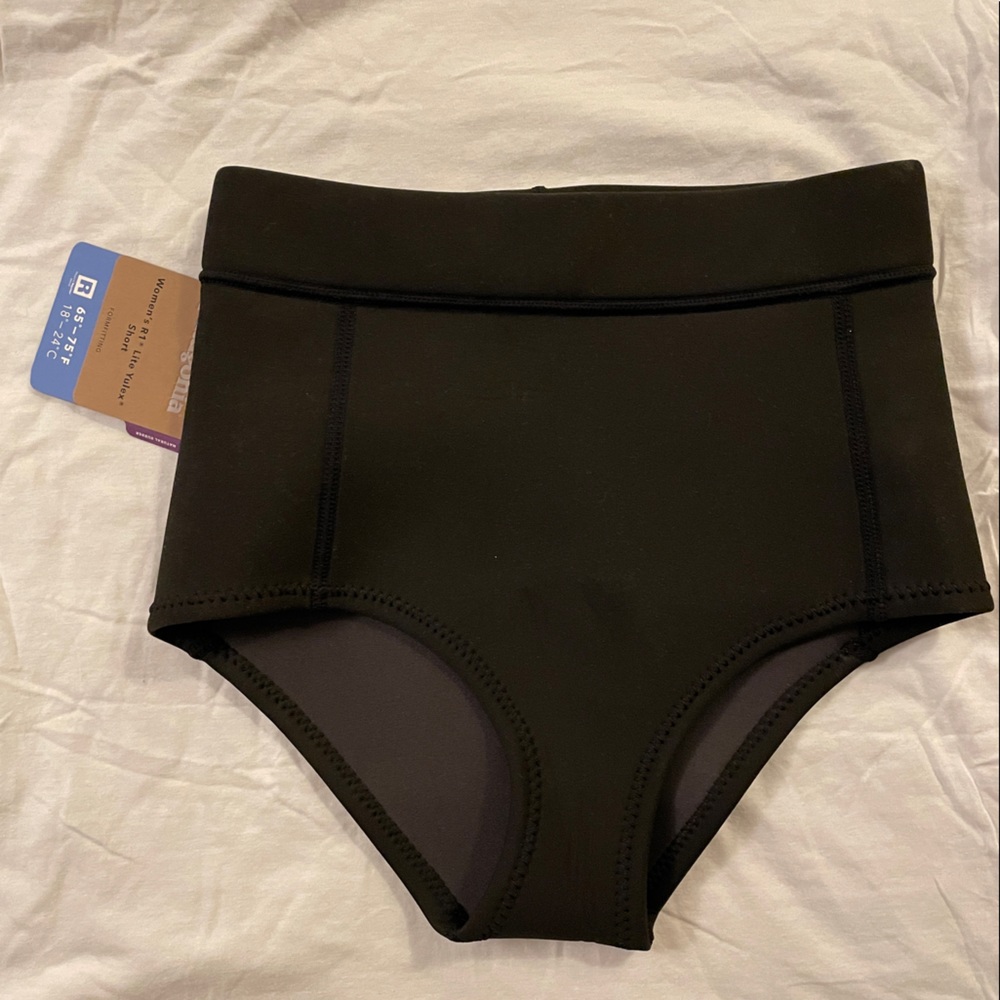 Patagonia R1 Lite Yulex Surf Short - womens swim wetsuit bottoms bikini - size 6